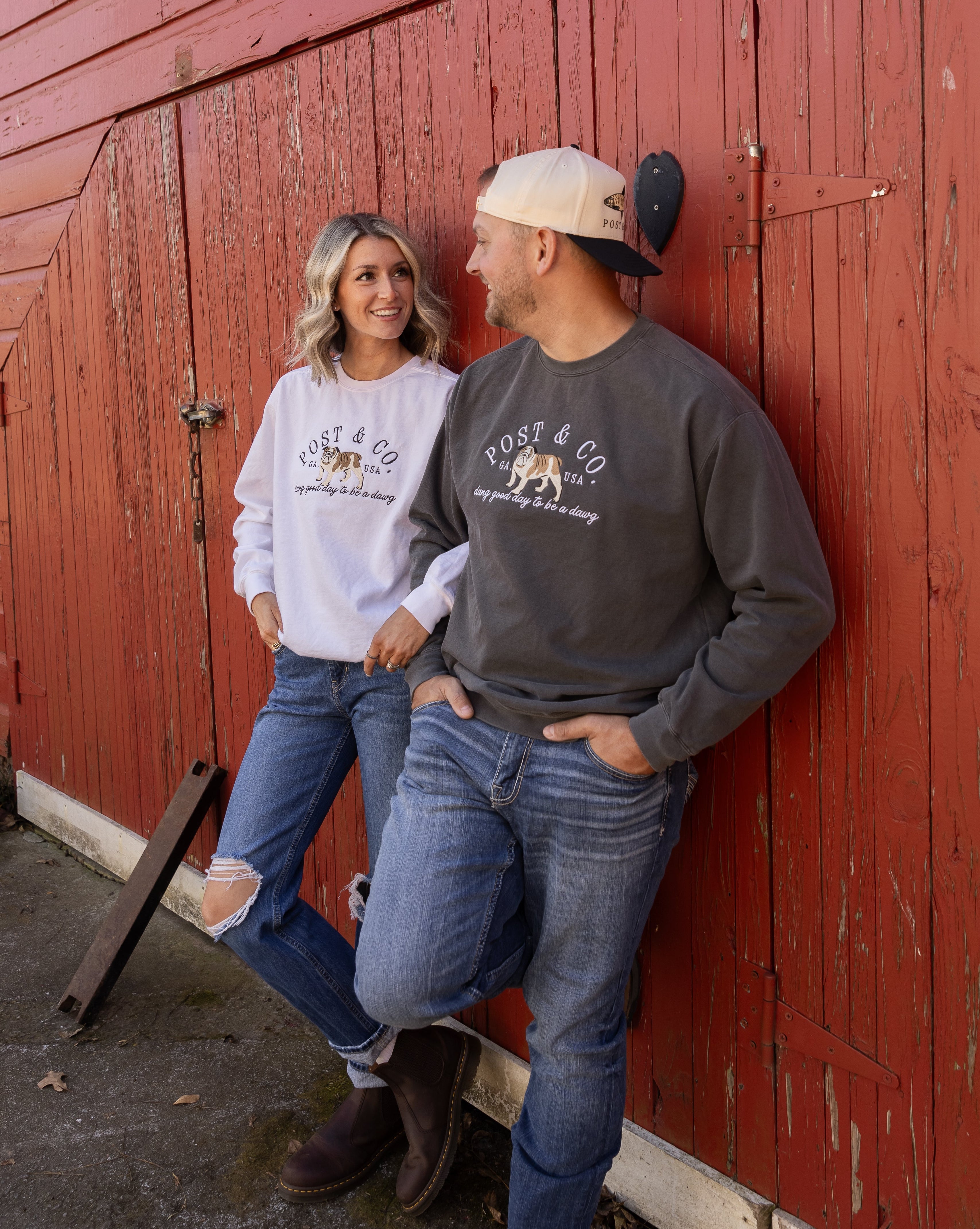 Dang Good Day to Be a Dawg, Post & Co. Sweatshirt