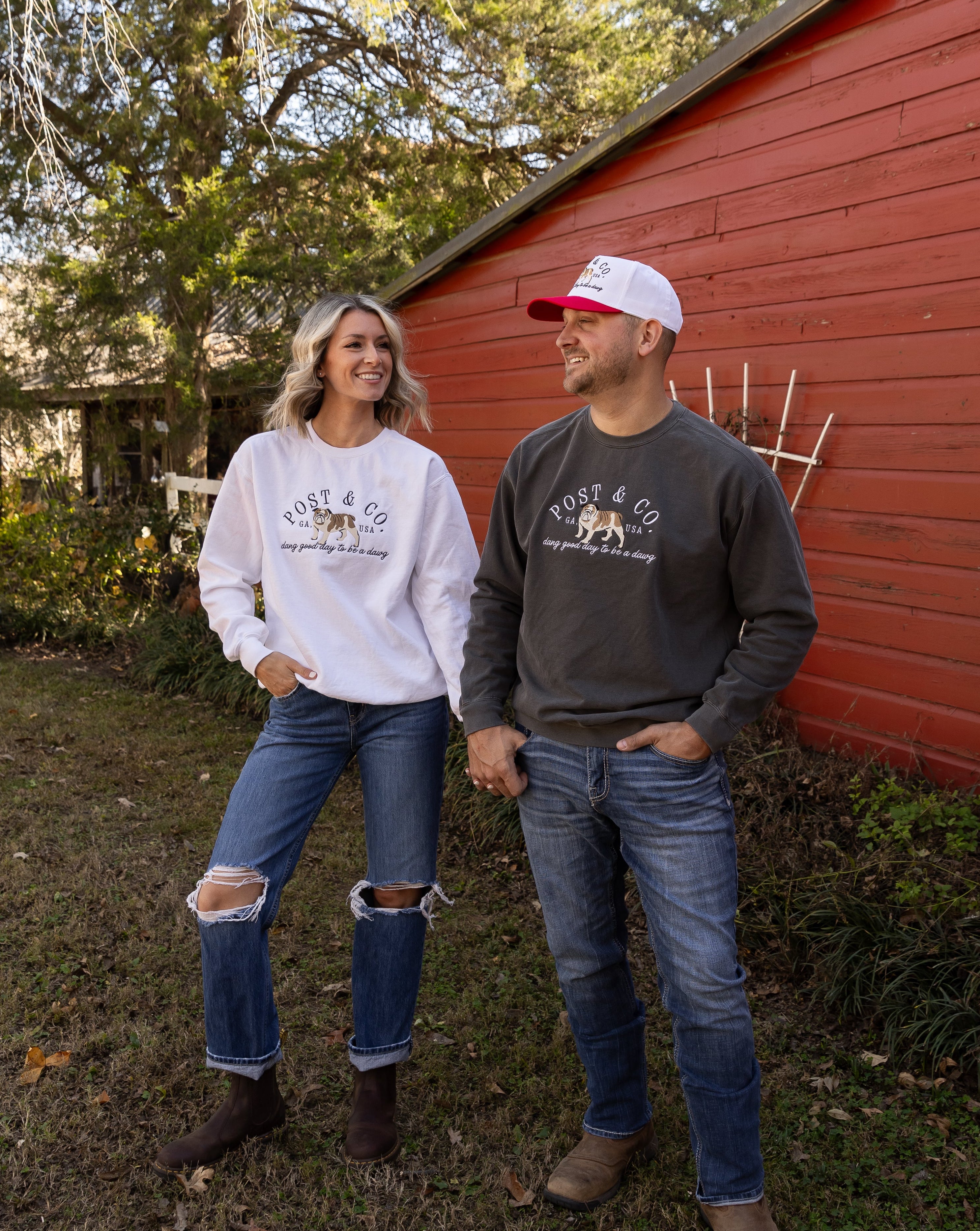 Dang Good Day to Be a Dawg, Post & Co. Sweatshirt