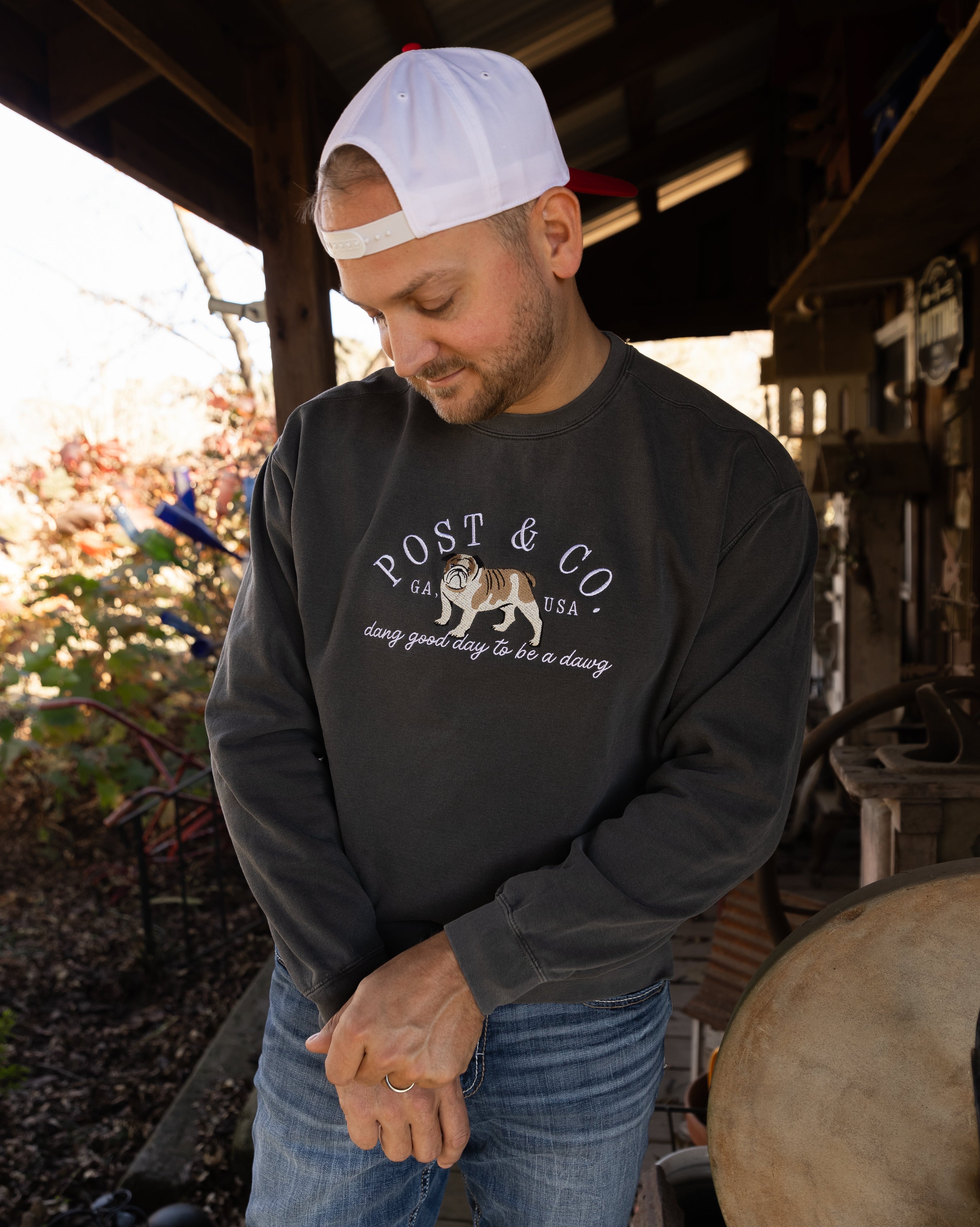 Dang Good Day to Be a Dawg, Post & Co. Sweatshirt