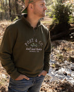 Post & Co. Bait and Tackle Quarter Zip