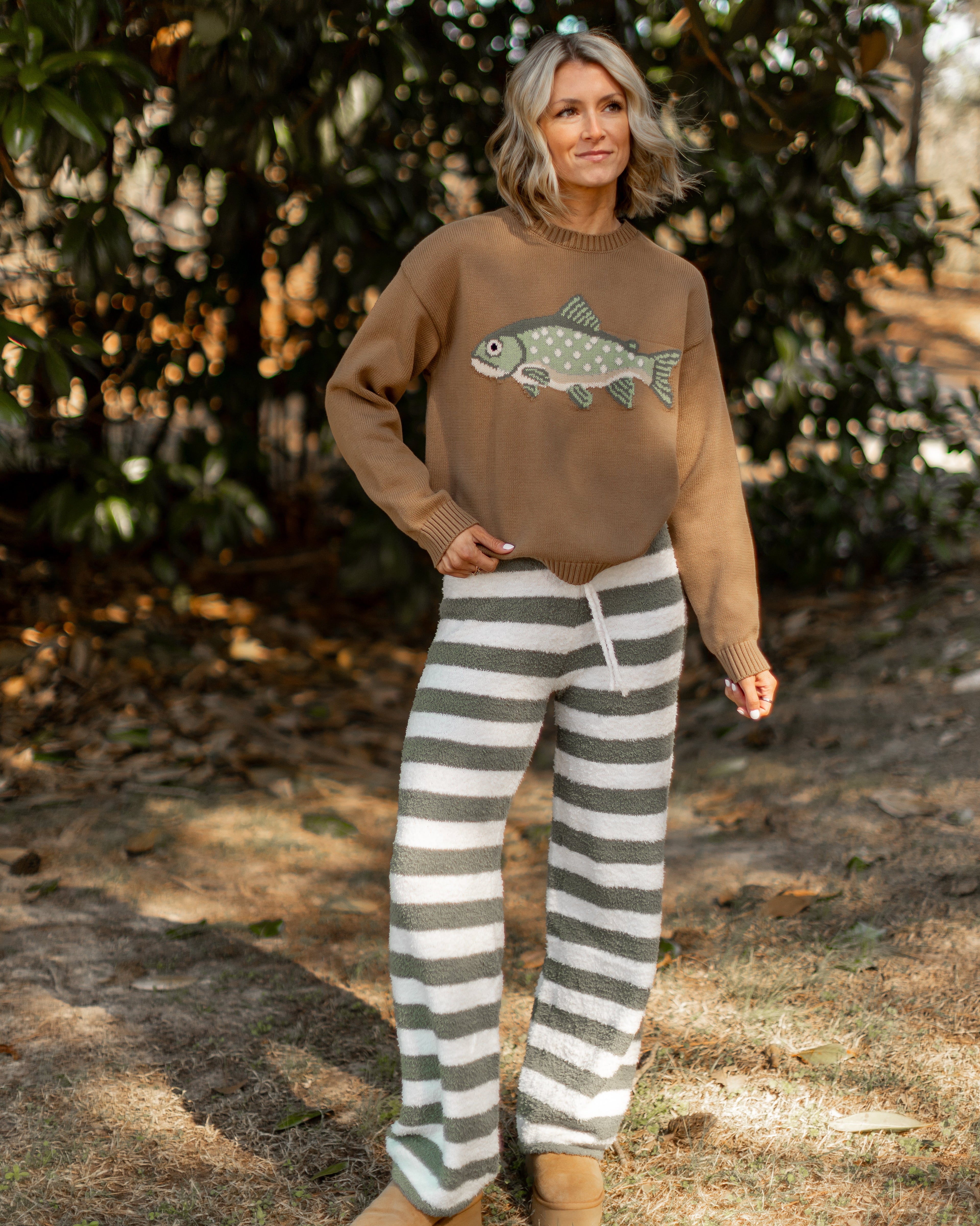 Willow Striped Lounge Pants